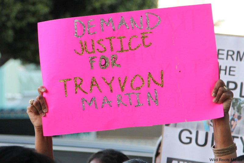 Trayvon Martin Vigil July 15, 2013 12