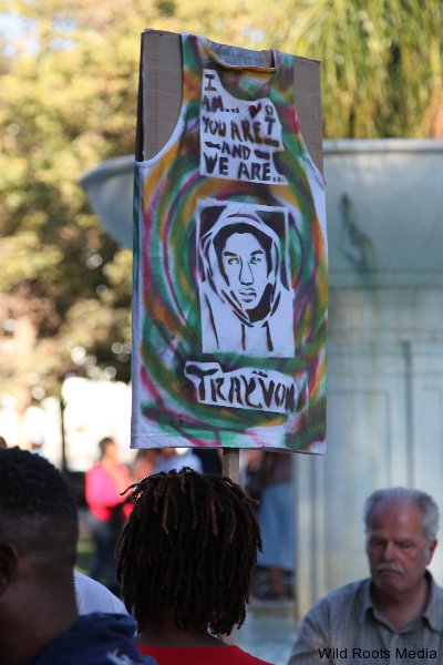 Trayvon Martin Vigil July 15, 2013 5