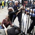 Violent protests over housing erupt in New Orleans
